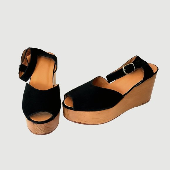 Ralph Lauren Shoes - Ralph Lauren Platform Sandals (Made in Spain)